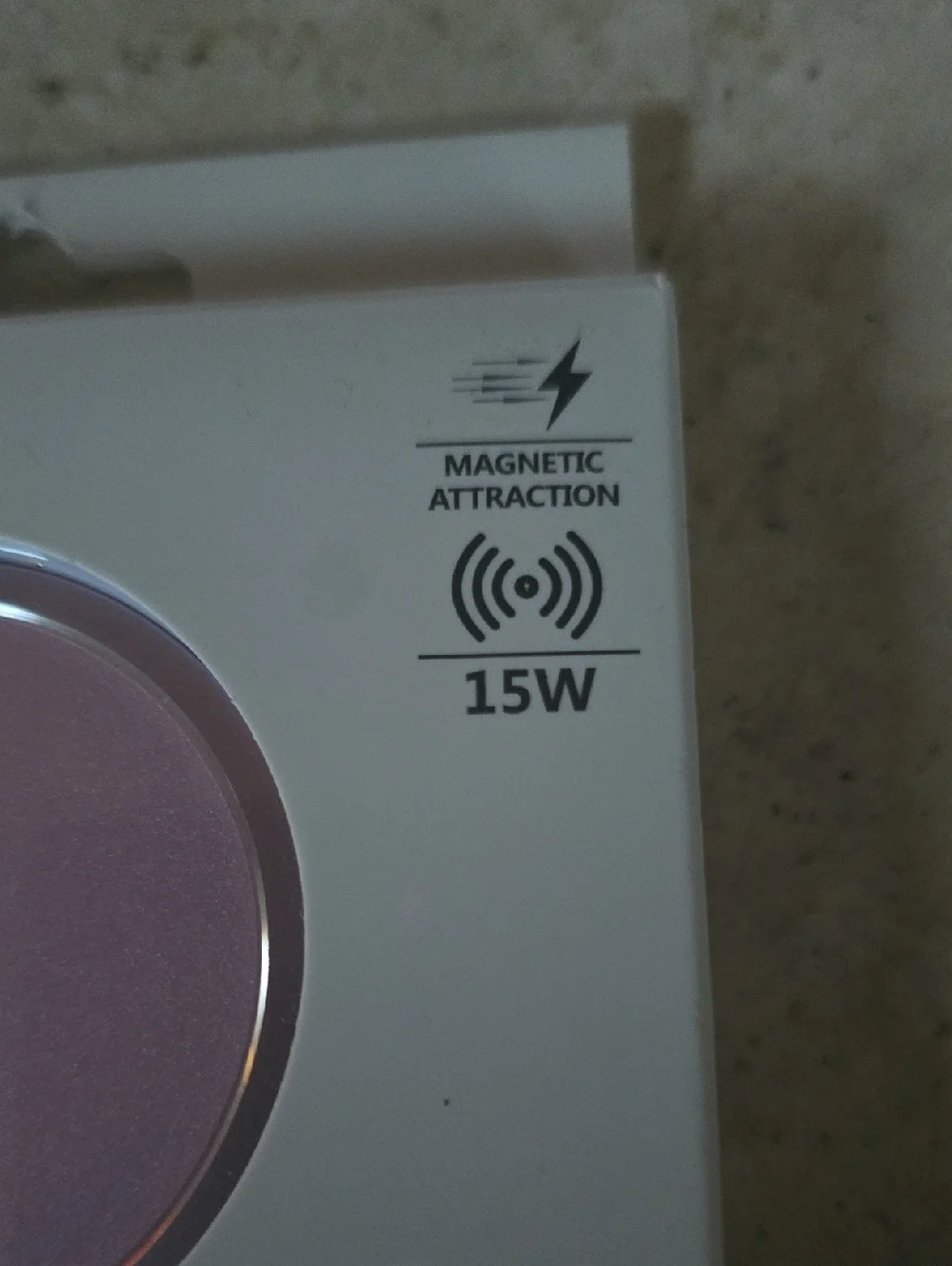 3D Luxe MagSafe Wireless Charging Pad, 3', Pink (C-WIRELESS-PINK) NIB